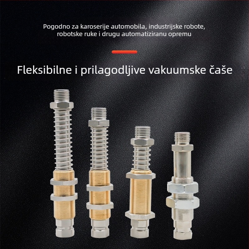 fste Set vakuumskih usisnih čašica i okretnih spojeva za industrijske pneumatske komponente i dodatke za robotsku ruku