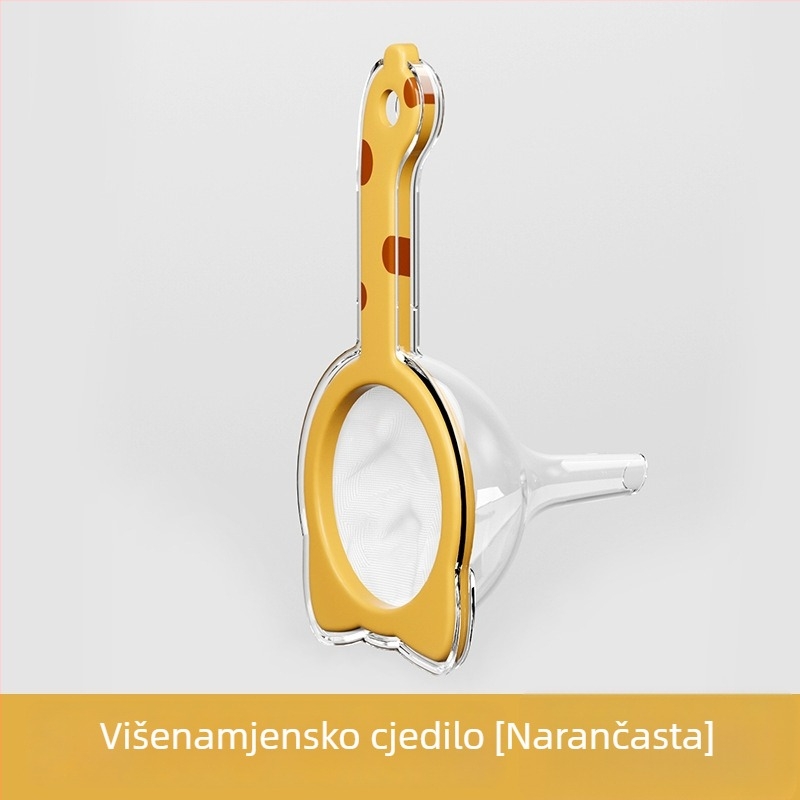 Ultra-fini filter za sojino mlijeko za kućni blender — sito za cijeđenje soka, domaće voćno vino, rižino vino i alkohol, lijevak za talog