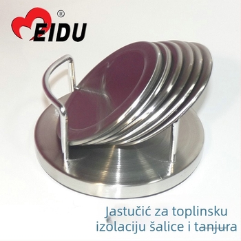 Set od 6 EVA drške podloške za šalice i tanjure – anti-slip kružni izolacijski podlošci
