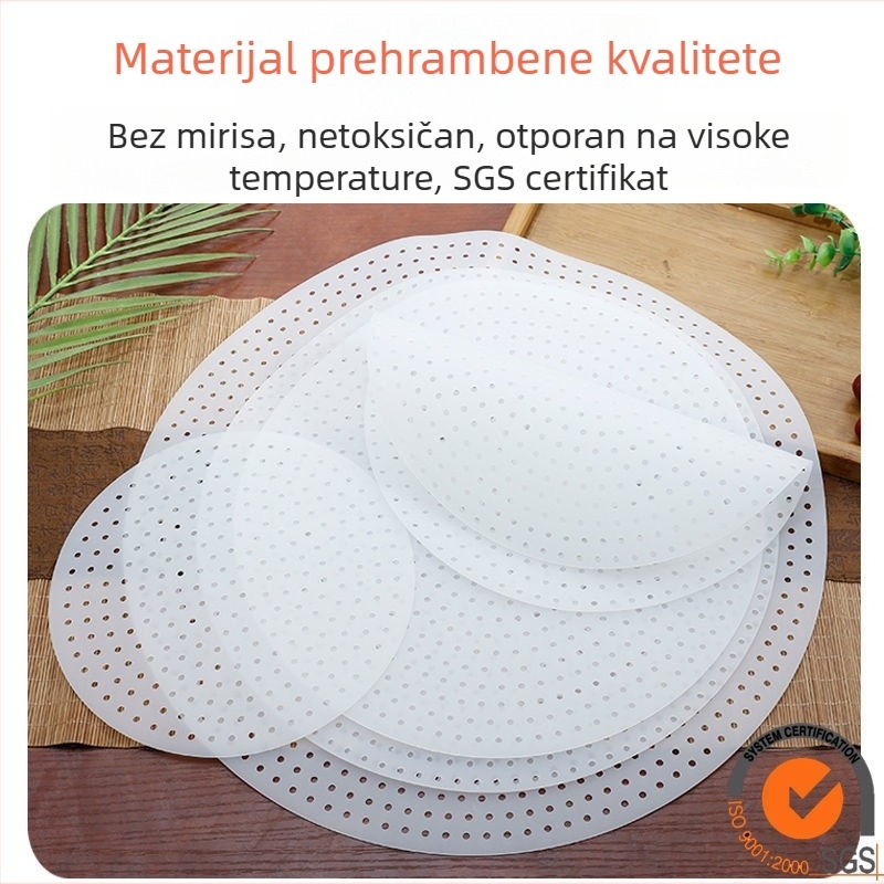 Silikonska podloga za kuhalo riže, visoka kvaliteta hrane, protiv izgaranja, ne lijepi se, debela, otporna na visoke temperature