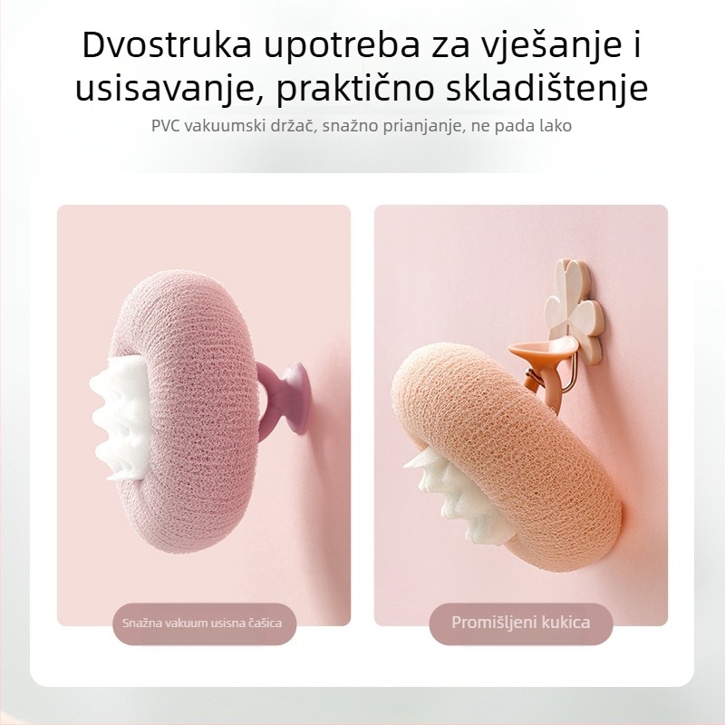 Yuesijia set za kupanje s prianjem u obliku suncokreta, kuglica za kupanje, ručnik za kupanje, masažna spužva i pjenušava kugla za kupanje