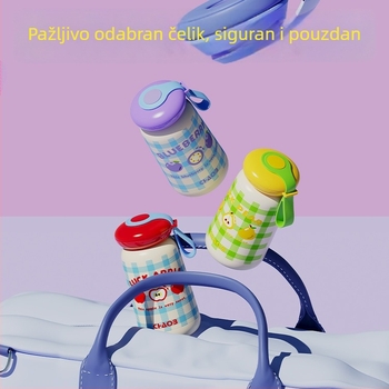 Izolirana šalica malog kapaciteta, prenosna, unutrašnjost od 316 nerđavog čelika, kompaktna