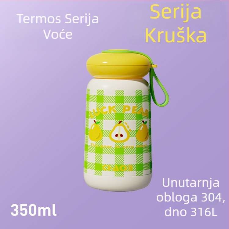 Izolirana šalica malog kapaciteta, prenosna, unutrašnjost od 316 nerđavog čelika, kompaktna