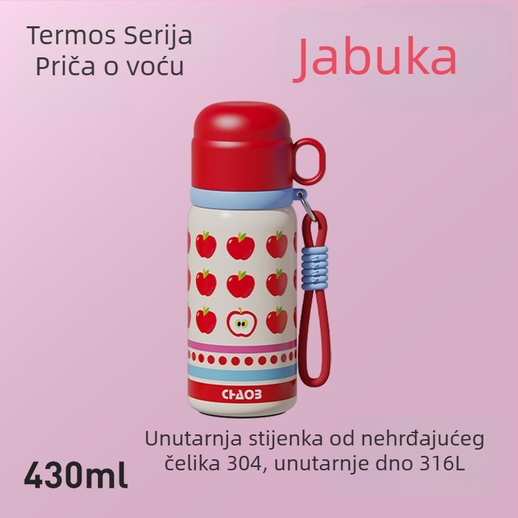 Izolirana šalica malog kapaciteta, prenosna, unutrašnjost od 316 nerđavog čelika, kompaktna
