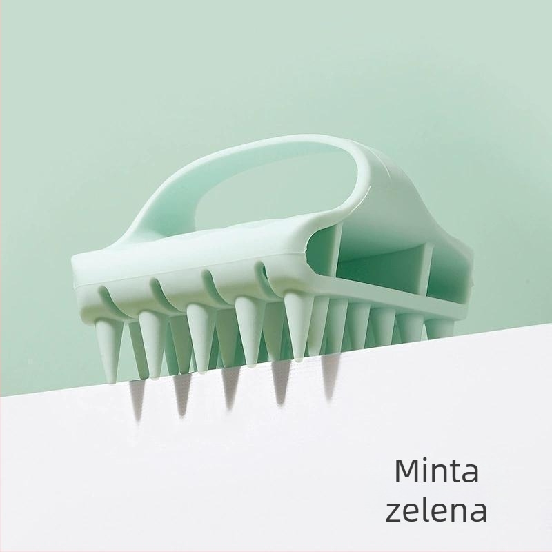 Silikonski češalj za pranje kose s masažom vlasišta, za kupaonicu