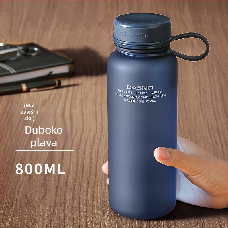 Plastična čaša za vodu velikog kapaciteta, prenosna, otporna na padove i visoke temperature, čajna šalica