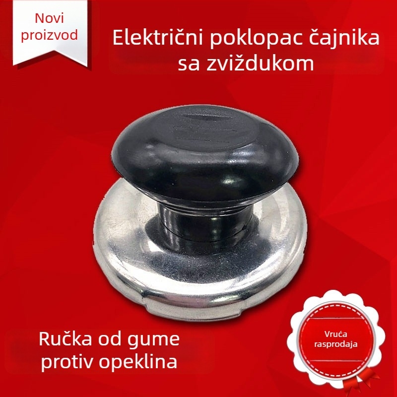 Nerđajući čelični poklopac za kuhalo sa zviždaljkom i ručkom