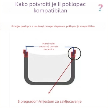 Poklopac od kaljenog stakla za električni lonac, promjer 18 cm, dizajn žuta patka, za jednu osobu