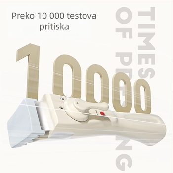 Držač za neprianjajući tiganj i wok – univerzalna drška protiv opeklina, otporna na visoke temperature, prijenosna za vanjsku upotrebu