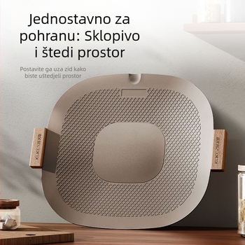 Titanijev električni grill tiganj za kućnu upotrebu, ne lijepljivi bezdimni roštilj tiganj, američkog stila višenamjenski grill