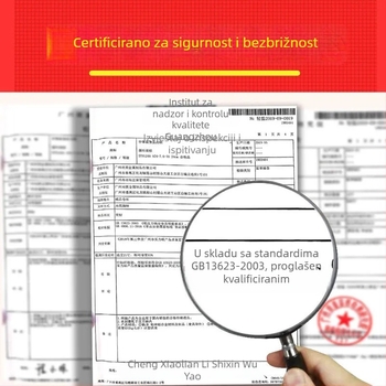 Aluminijski lonac pod tlakom kompatibilan s plinskim i indukcijskim pločama, s umetkom za paru, za kućnu upotrebu