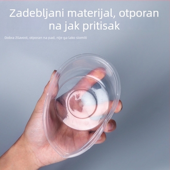 Jednokratna plastična zdjela s poklopcem, 300–1000 ml, kvalitete hrane, za ponijeti obrok.