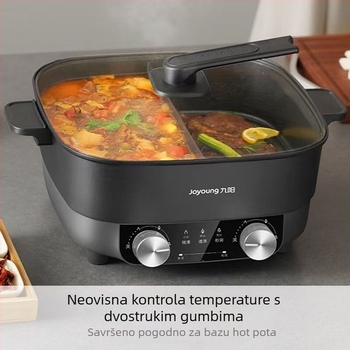 Joyoung-kompatibilan električni lonac HG60-G106, visoka snaga, 6L kapaciteta, višefunkcijski yin-yang lonac