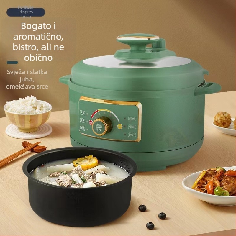 Višenamjenski električni hot pot i tlakova posuda, 3,5 L, 110 V, kućanstvo
