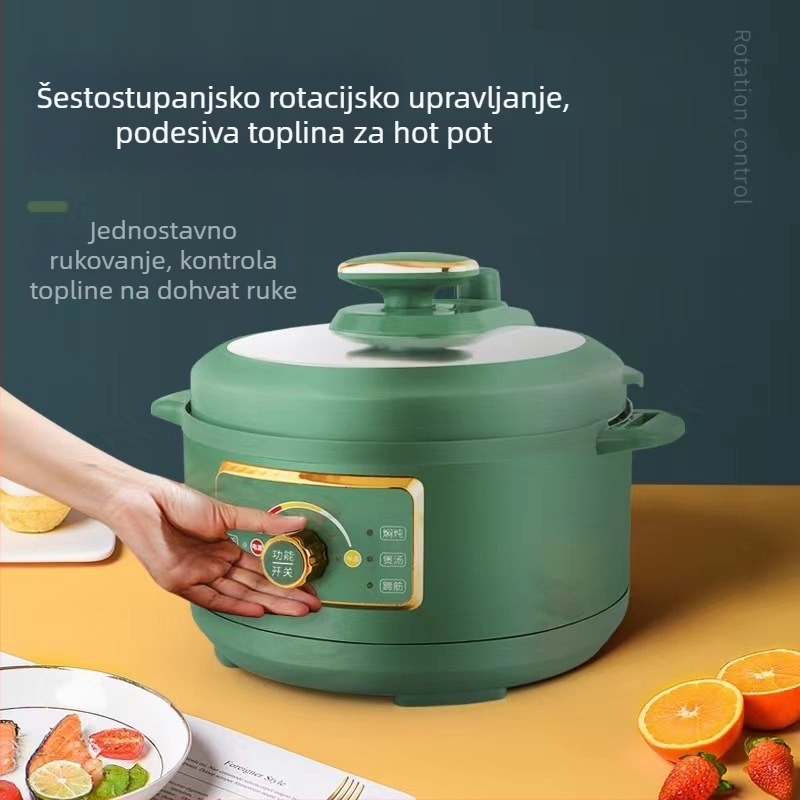 Višenamjenski električni hot pot i tlakova posuda, 3,5 L, 110 V, kućanstvo