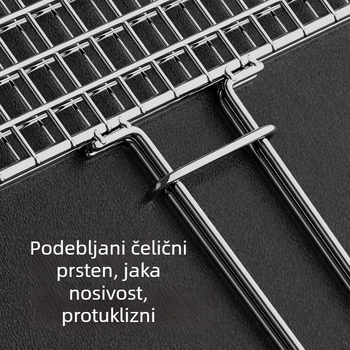Nehrđajući čelični klips za ribu i mreža za roštilj, velika komercijalna mreža za roštilj ribu i povrće