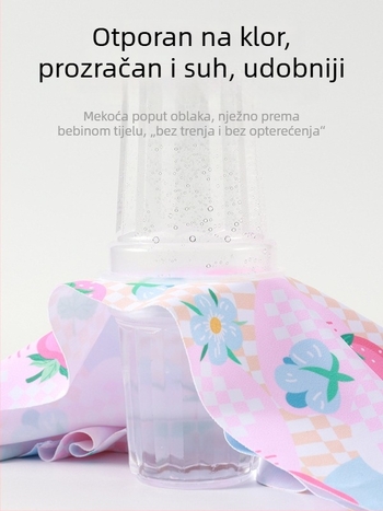 2026 Dječji dvodijelni kupaći za djevojčice s motivom jagode – crtani dizajn, za starije djevojčice, ljetni kupaći