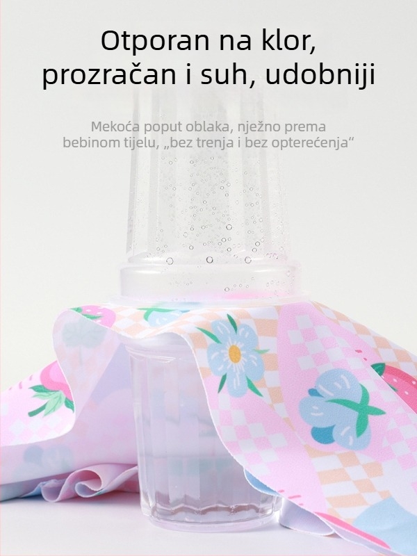 2026 Dječji dvodijelni kupaći za djevojčice s motivom jagode – crtani dizajn, za starije djevojčice, ljetni kupaći