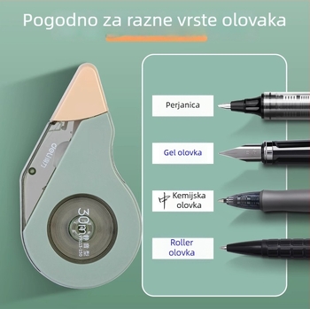 Deli izdržljiva traka za ispravljanje, tiha, velika kapaciteta, dvostruka kućišta, povoljan paket, glatka i kontinuirana traka
