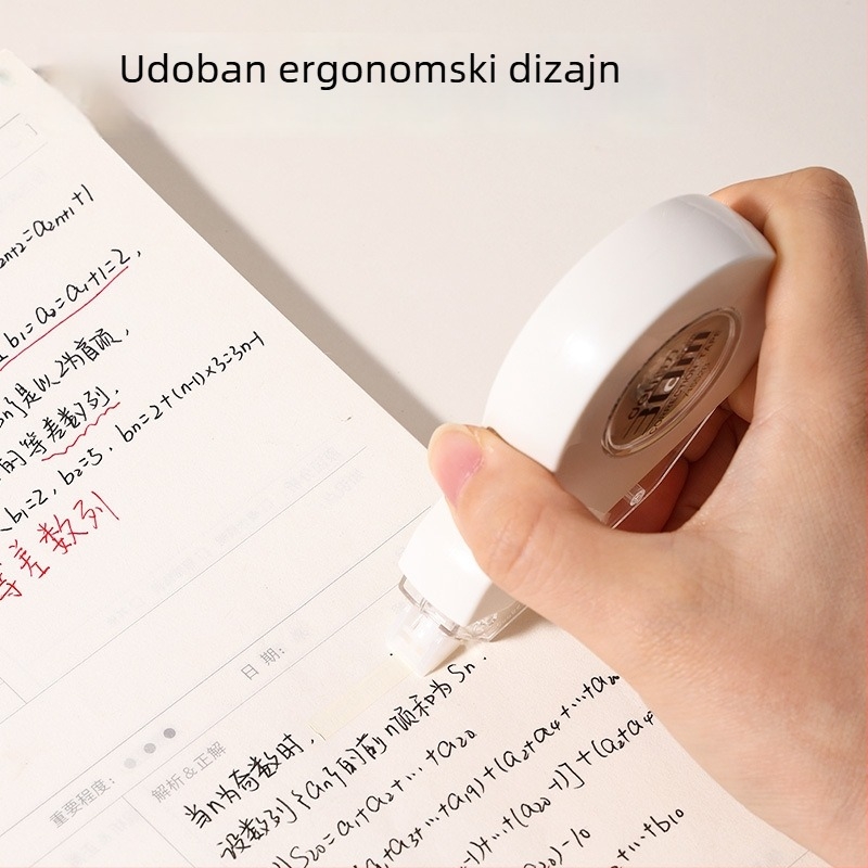 Deli 71551B tiha korektivna traka, paket za učenike s velikim kapacitetom, uredski pribor