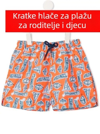 Dječje šorceve za plažu Peachskin velur za surfanje i plivanje