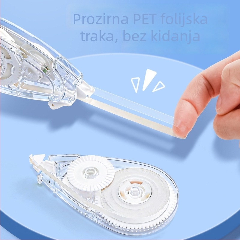 Bež korekcijska traka, nevidljiva, visok kapacitet, jednostavan dizajn, elegantna za djevojke