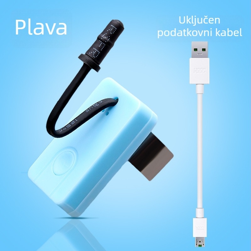 USB punjiva alatka za čišćenje uha sa svjetlom na prst