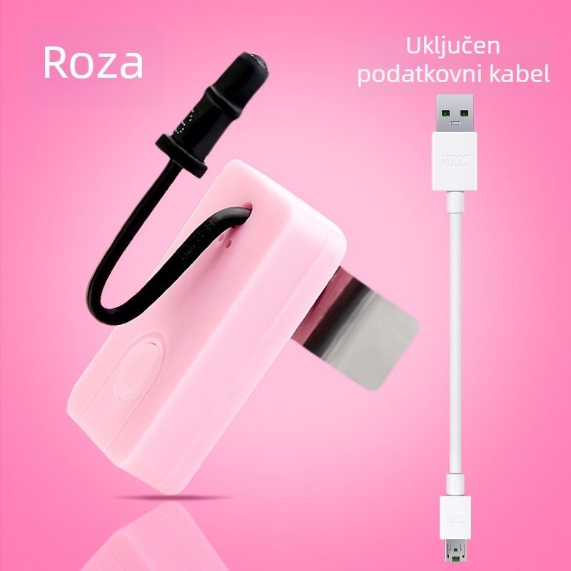 USB punjiva alatka za čišćenje uha sa svjetlom na prst