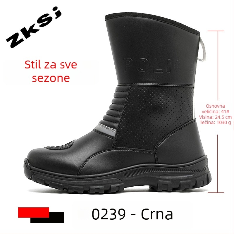 Prozračne motociklističke cipele za vožnju, protuklizne i otporne na udarce, za sve sezone