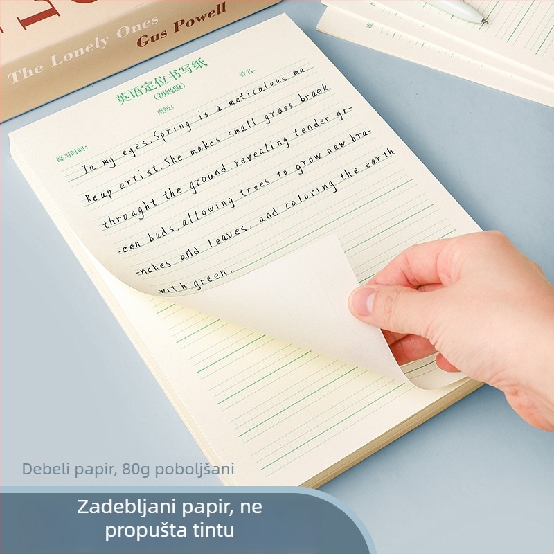 Engleski radni listovi za pisanje i sastav za učenike od osnovne škole do sveučilišta