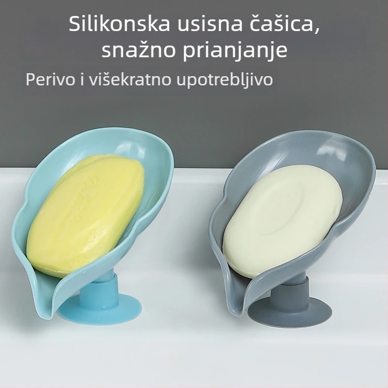 Držač sapuna u obliku lista za kupaonicu