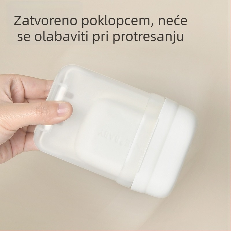 Prijenosna kutija za sapun za putovanja, mini odvodna kutija za sapun, kutija za pohranu sapuna