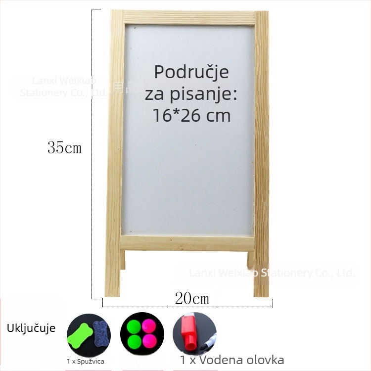 Stalak za šank magnetska ploča za crtanje za djecu