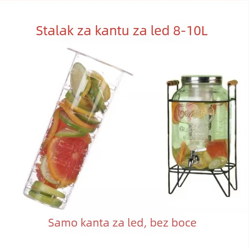 Staklena posuda za napitke – infuzije, kokteli, čaje i sokovi