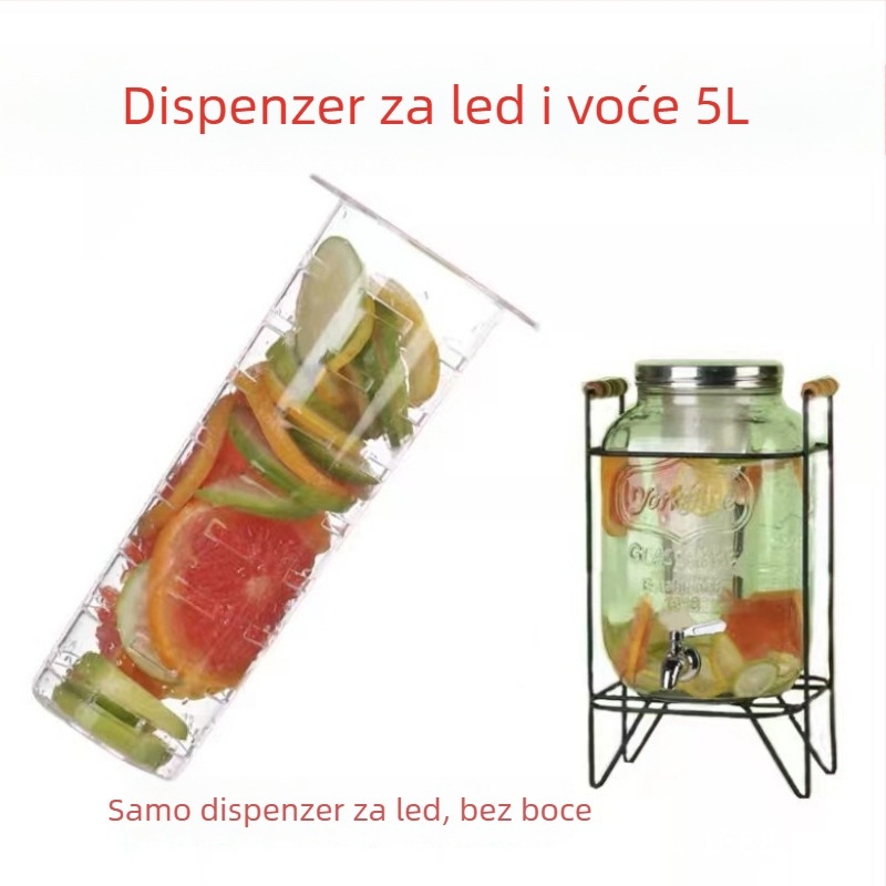 Staklena posuda za napitke – infuzije, kokteli, čaje i sokovi
