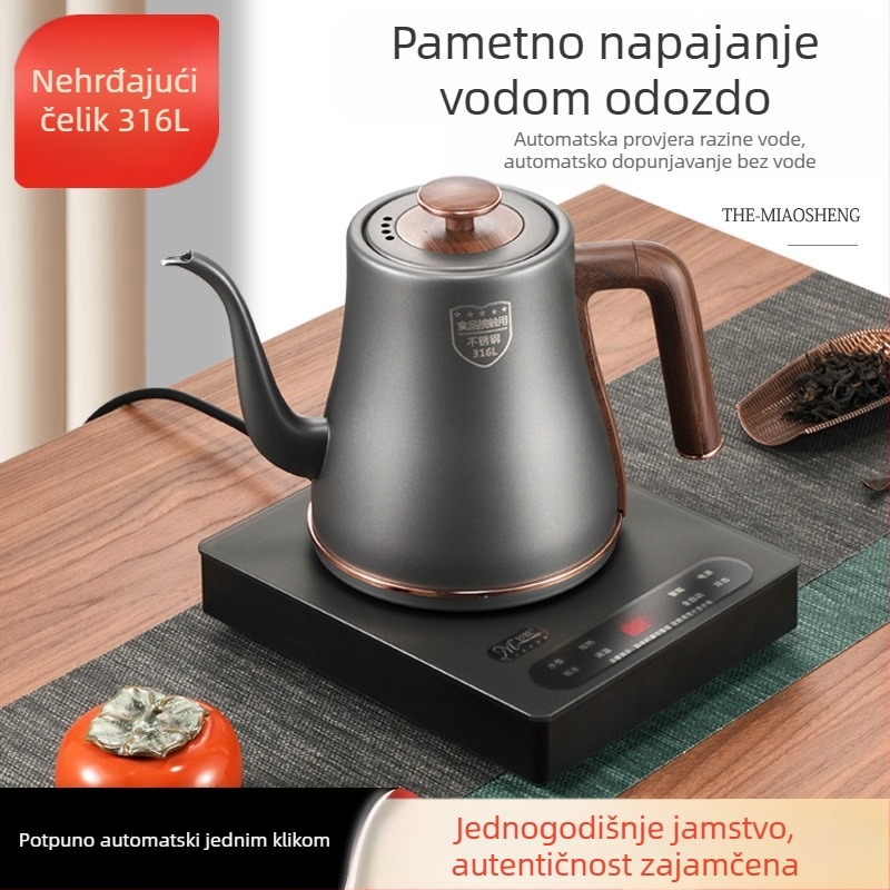 Inteligentni potpuno automatski električni čajnik s integriranim stolom za čaj – sve-u-jednom rješenje za kućnu uporabu