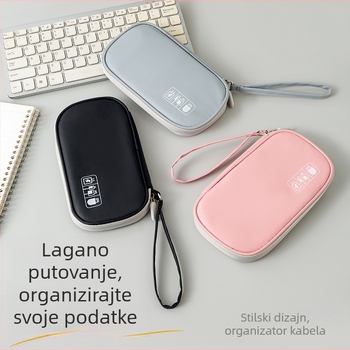 Torba za pohranu kablova i slušalica s velikim kapacitetom za putovanja