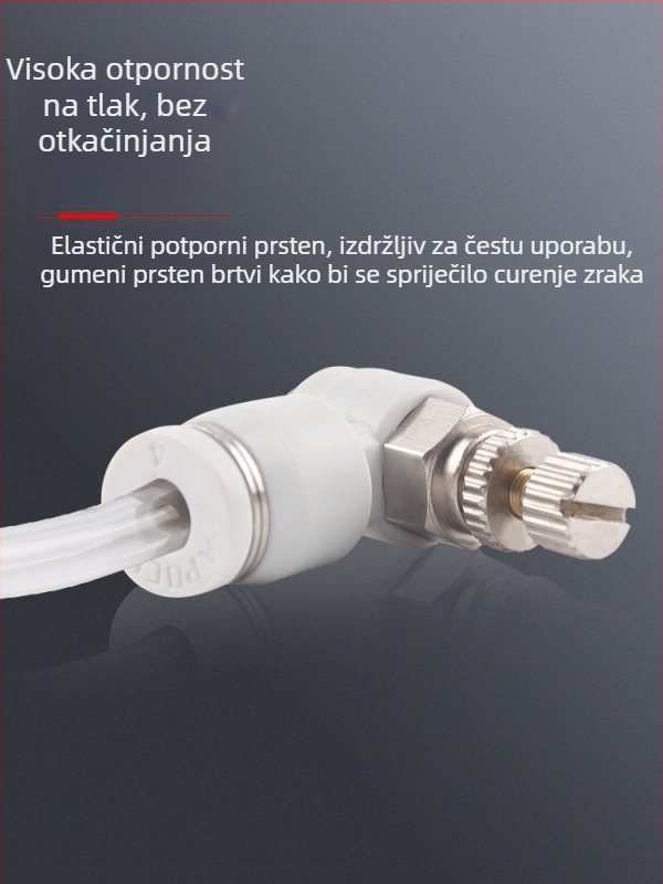 SL8-02 Pneumatsko brzo spojno kućište sa prekidačem, regulator tlaka zraka i regulabilnim protokom za cilindar