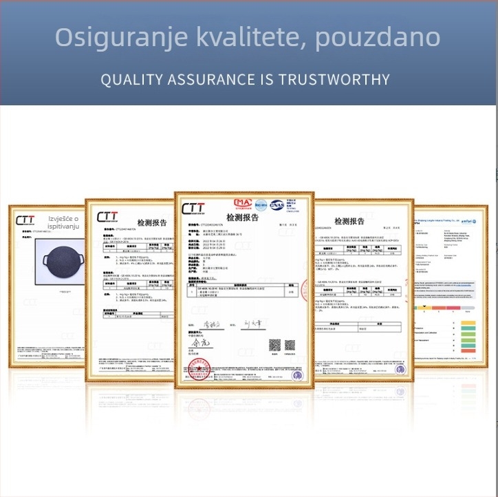 28 cm aluminijski neprimjenjivi tiganj s titan-kristal keramičkim premazom, kompatibilan s indukcijskim pločama
