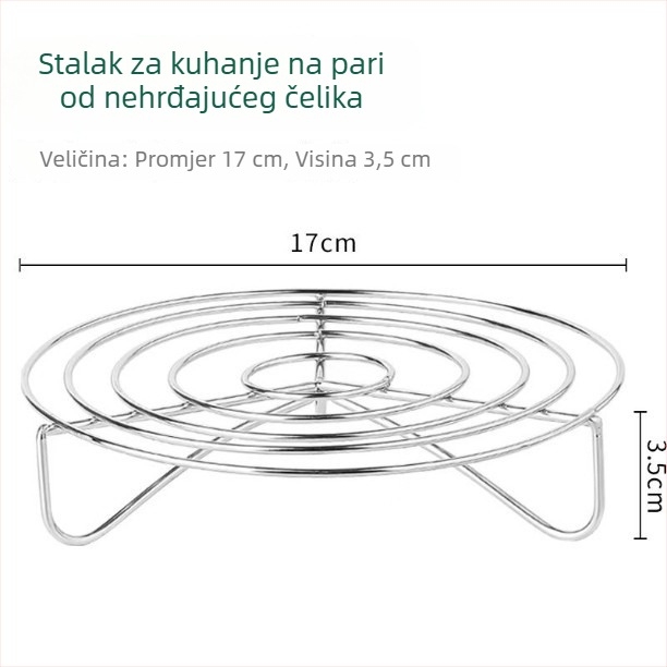 Nehrđajući čelični gril rešet za zraka-fritezu, unutarnja potpora i rešetka za filtriranje ulja
