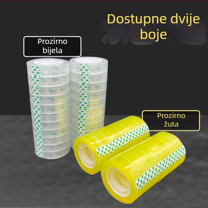 Kancelarijska i cvjetna traka, širina 0.8 cm i 1.8 cm, paket malih traka u kutiji