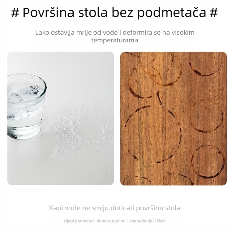 Bijeli keramički podmetači za čaše, okrugli, kvadratni i nepravilnih oblika, jednobojni, brzo upijajući