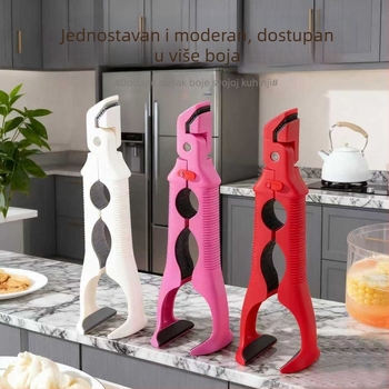 Kuhinjske hvataljke tri u jedan protiv opeklina za zdjele, posude za kuhanje na pari, tanjure i plehove