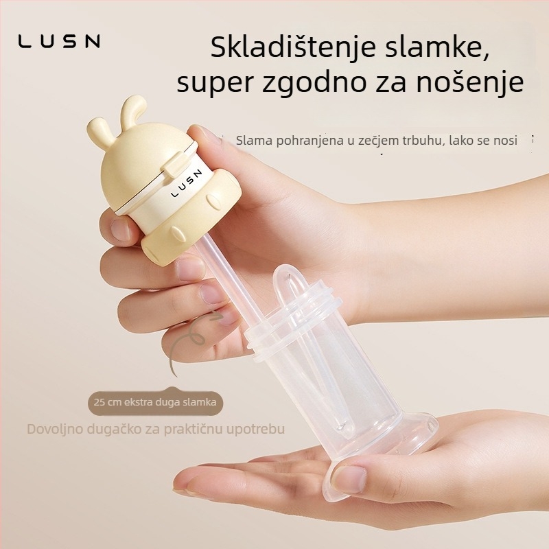 Adapter poklopca slamke za djecu za boce mineralne vode, sprječava gušenje, prenosni poklopac za piće