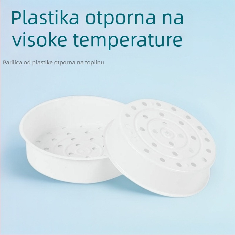 Plastična mreža za parenje za kuhalo riža – držač za paru, okrugla mreža, dodatna oprema