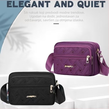 2023 ljetna teksturirana šljokičasta torba preko ramena, jedinstven IN-stil minimalističkog dizajna, velika kapacitet, crossbody baguette torba
