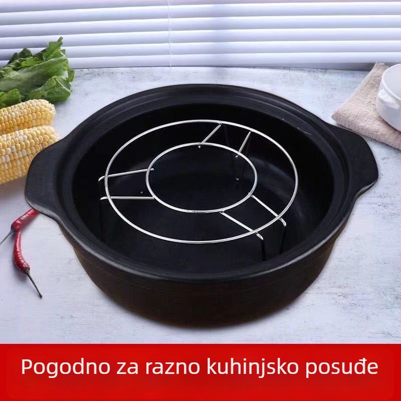 Stalak za parenje od hrane-razred nehrđajućeg čelika, kućna upotreba, visok mini stalak za parenje jaja i peciva za doručak