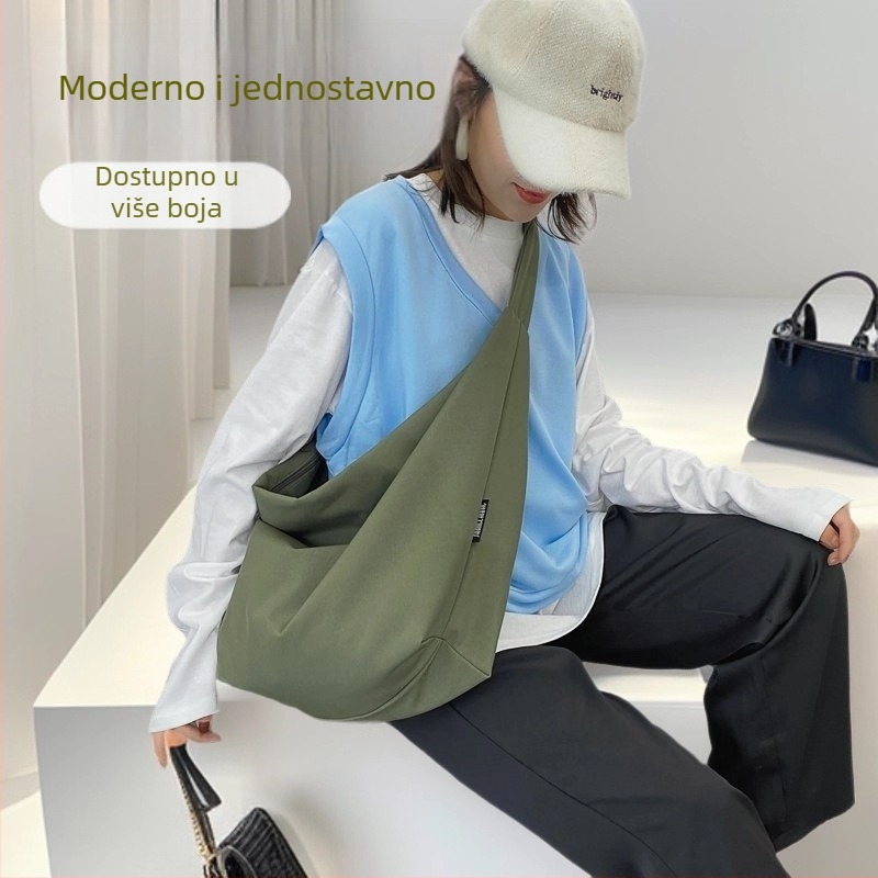 Isalai Wai tote torba, platno, srednje veličine, velika kapaciteta, ljeto 2022, gradski stil