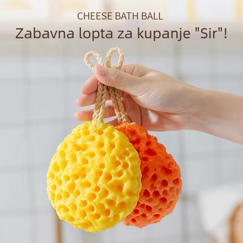 Kupaća spužva s uzorkom pčelinjeg saća, ne raspada se, izuzetno mekana spužva, slatka cvjetna spužva za djecu