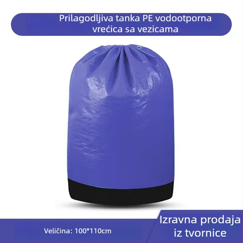 Vodootporna, izdržljiva polyetilenska express vrećica velike kapacitete za otpremu